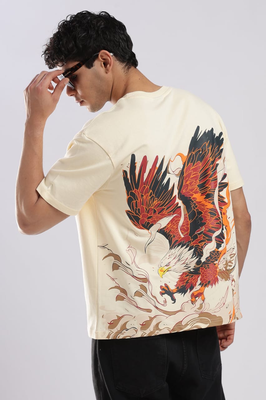 Phoenix Wings Oversized T-Shirt