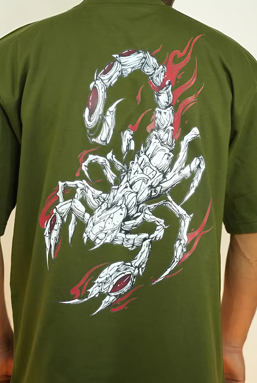 Scorpion Fury Oversized T-Shirt