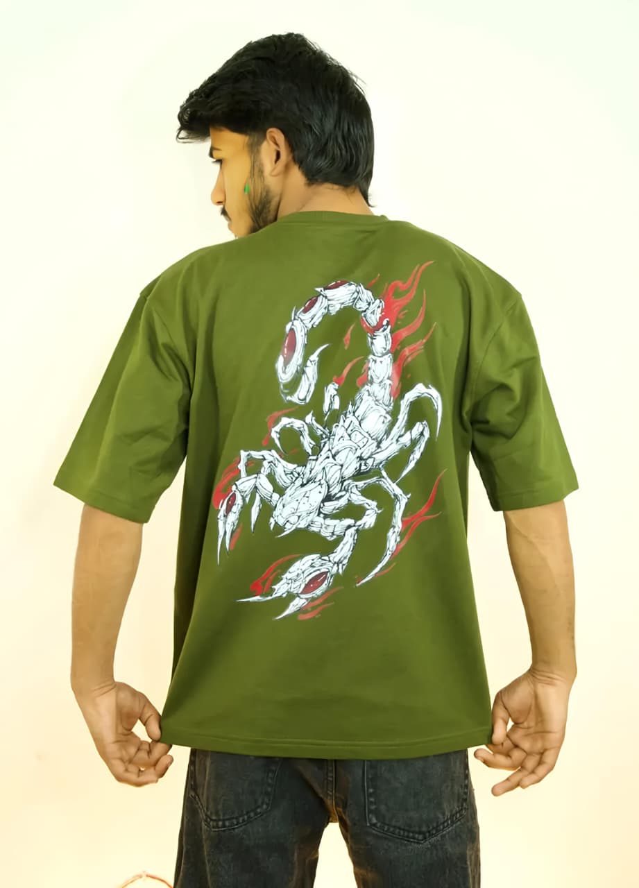 Scorpion Fury Oversized T-Shirt