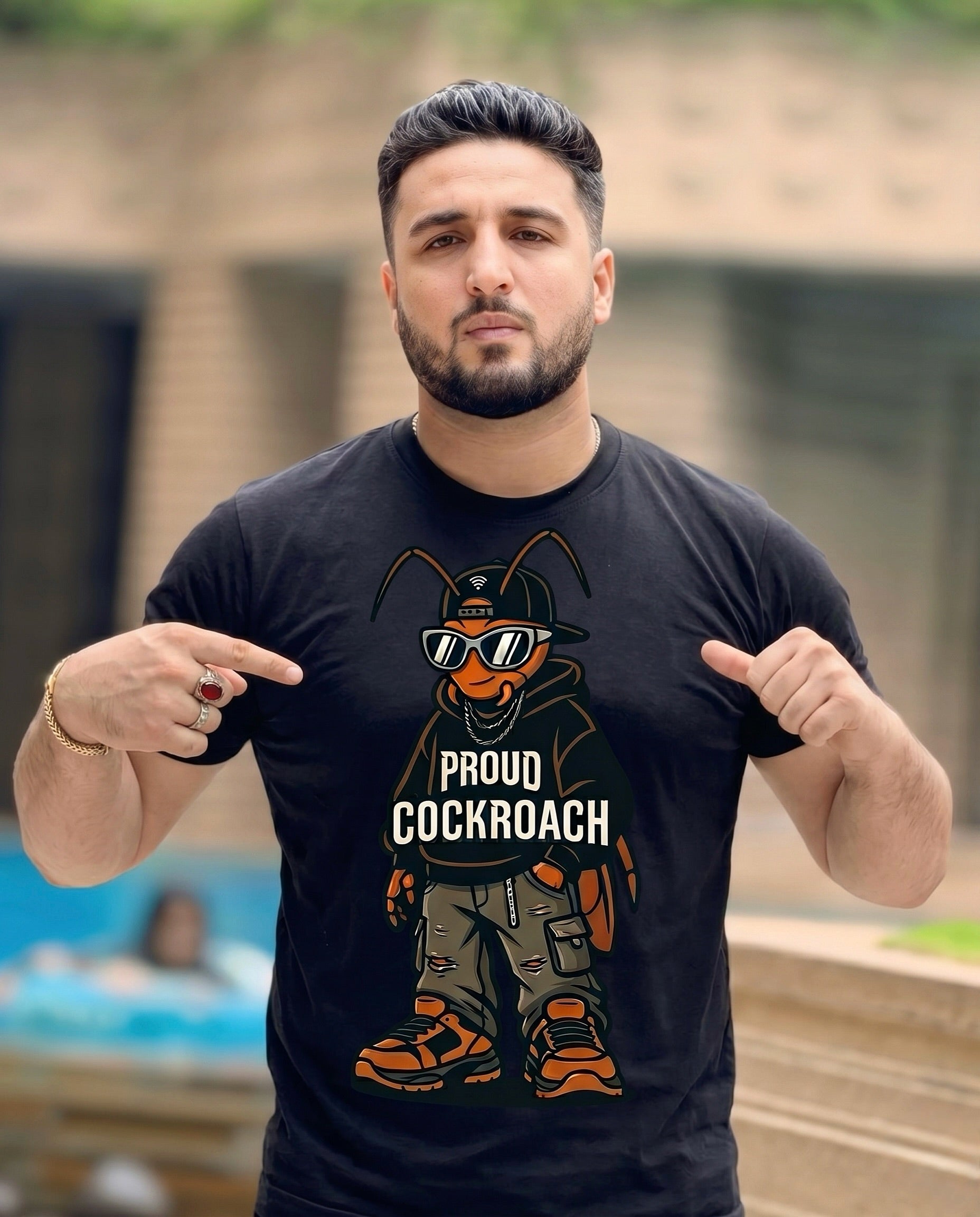 Proud Cockroach Oversized Tee